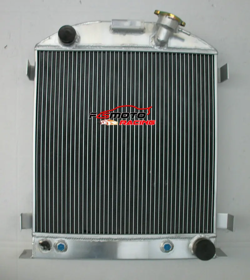 3 Row Aluminum Radiator Cooling For Ford Hi-Boy Chevy engine hotrod 1932