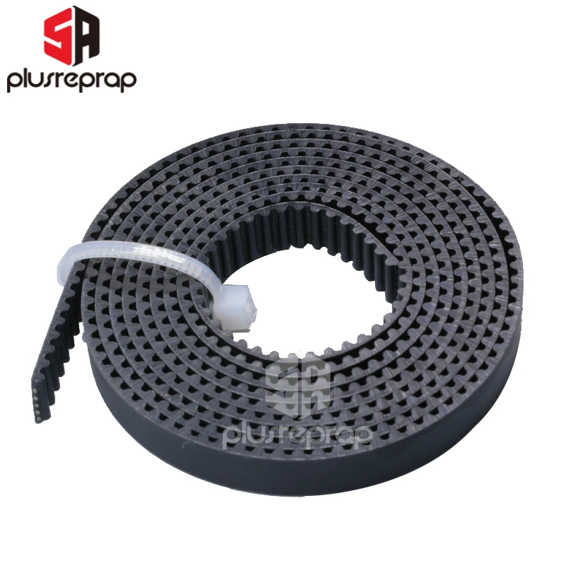 2GT Timing belt Width 6mm Synchronous Belt 2/5/10 meters Containing Aramid Core Wear-resistant for 3D Printer Parts
