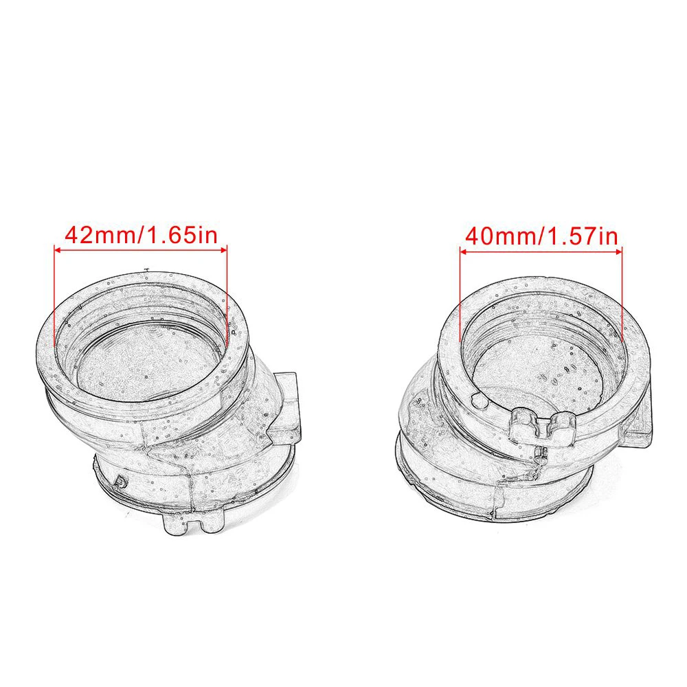 Motorcycle Parts Carburetor Joint Intake Manifold Interface For Honda CB500 CB 500 CB500S 1998 1999 2000 2001 2002 16211-MY5-600