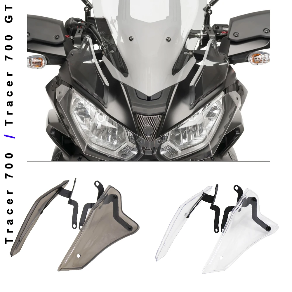 

2021-2016 For Yamaha Tracer 700/GT MT-07 Tracer GT Side Window Deflector Motorcycle Windshield Front Panels 2020 2019