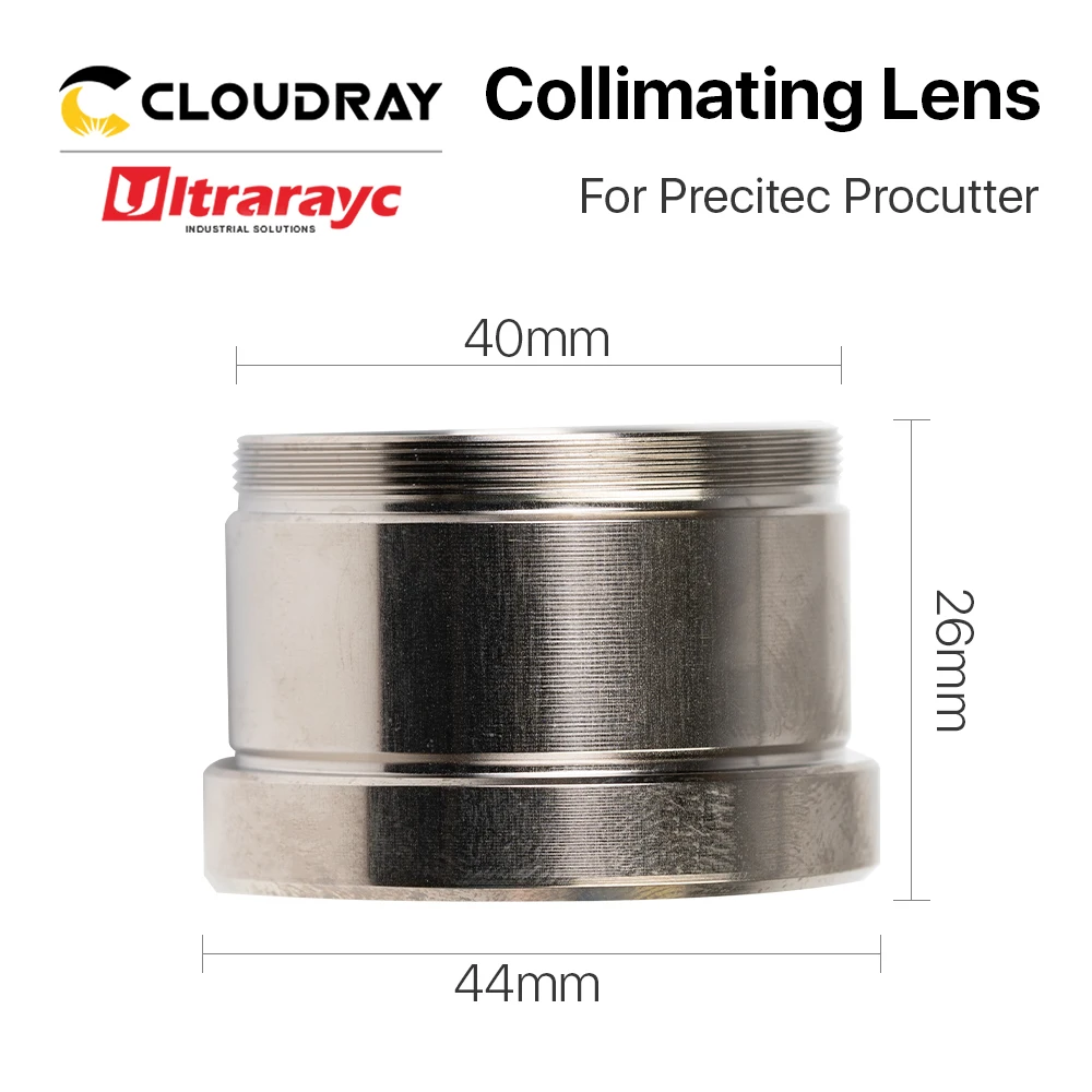 파이버 레이저 시준기 직경 37mm F100 초점 렌즈, 프리시텍 프로커터용 F150 F200 시준기, 파이버 레이저 커팅 헤드