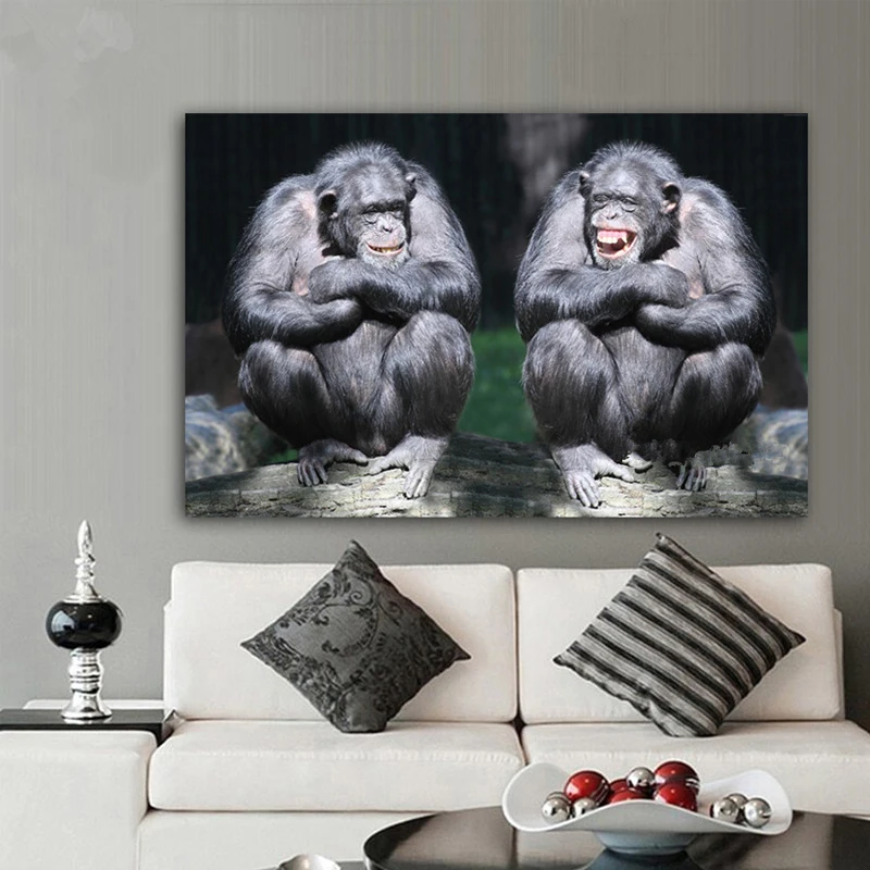 5D Home Decor Chimpanzee Couple Monkey Diy Diamond Painting Full Drill Square Round Embroidery Mosaic Cross Stitch KitsZP-4433