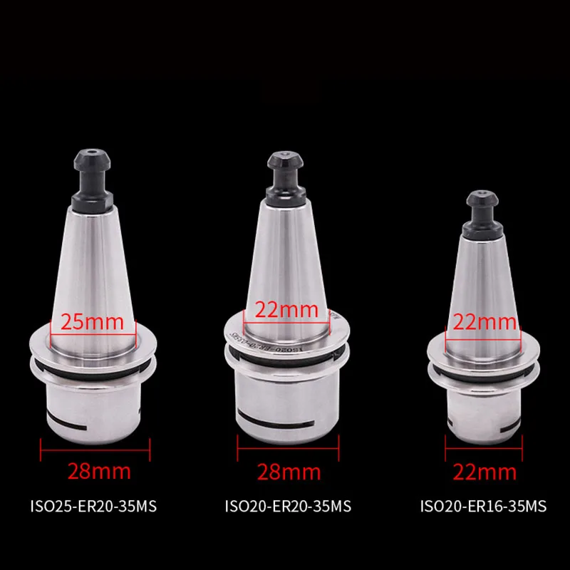 1Set Iso20 Er20 Er16 35Ms Spantang + 1Set Sleutels Precisie Gereedschapshouder Voor Graveren Cnc Machine Frezen