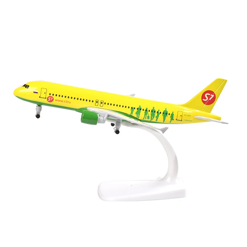 JASON TUTU 20Cm S7 Siberia Airbus A320 Mô Hình Máy Bay Máy Bay Máy Bay Mô Hình Diecast Kim Loại Quy Mô 1/300 Máy Bay Thả Vận Chuyển