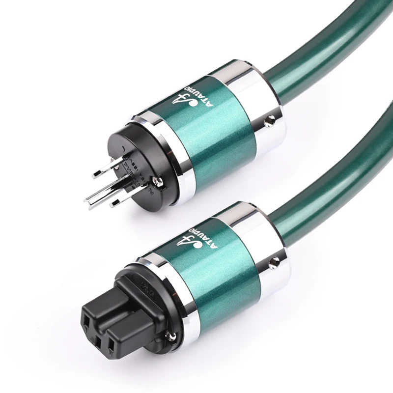 ATAUDIO Hifi Power Kabel Hohe Qualität OCC Kupfer EU UNS AU Power Kabel Für CD Decoder und Rohr Verstärker 4