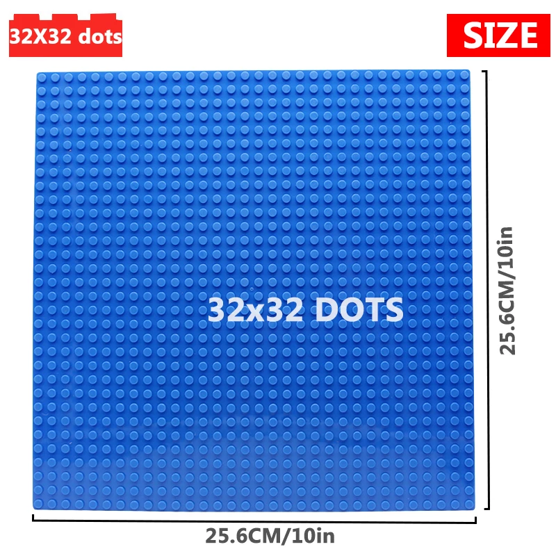 6pcs Base Plate Building Blocks Set, Classic Figures Gift