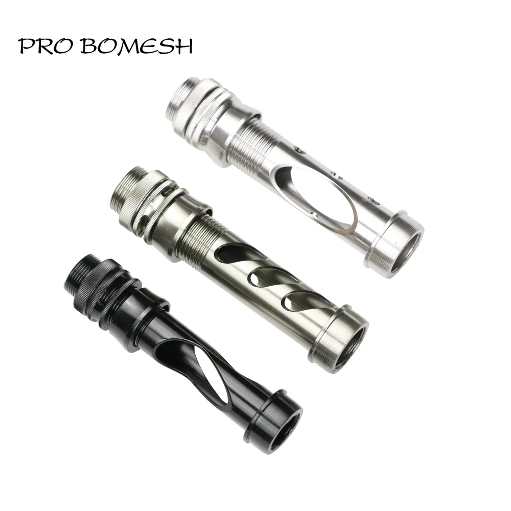 Pro Bomesh 2pcs/Lot I.D 14mm 16.5mm Aluminum Fly Fishing Reel Seat DIY Fly Fishing Rod Building Component Repair Accessory Pole