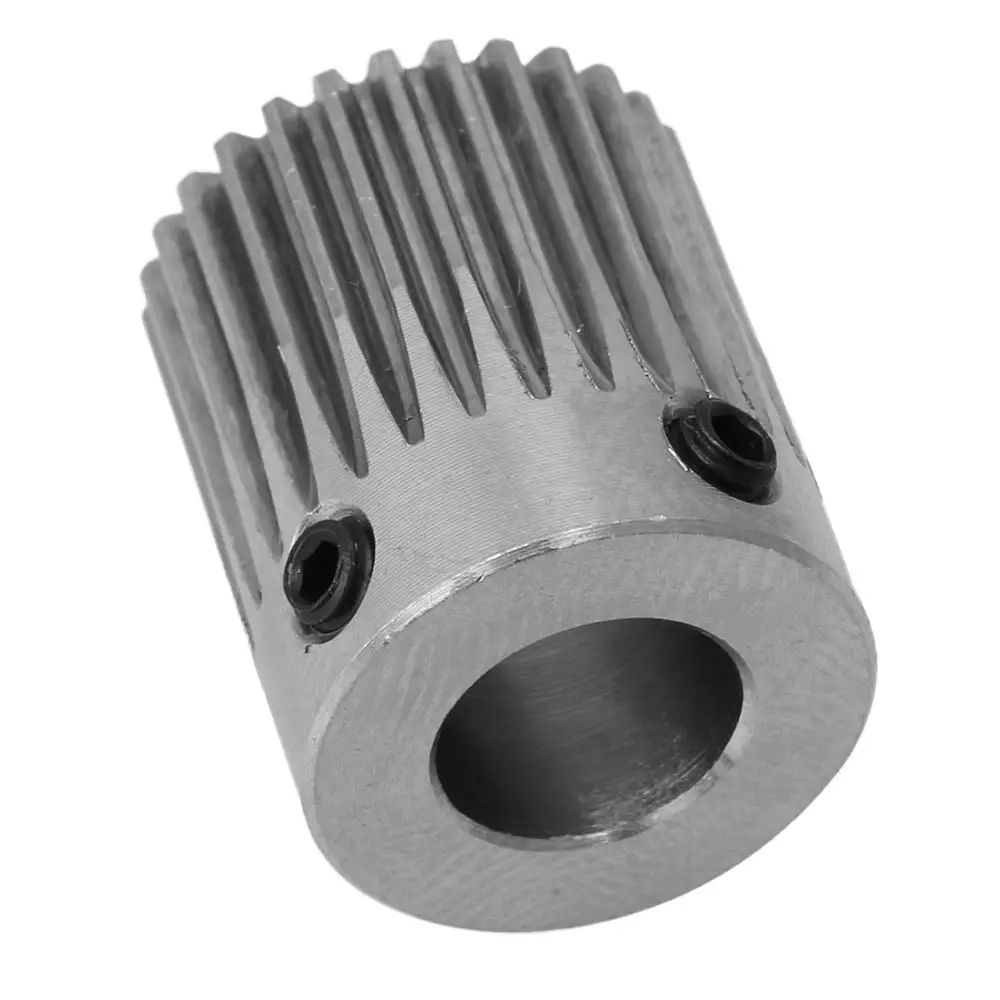 15x18mm Stainless Steel 28 Teeth 0.5 Mold Motor Metal Gear Wheel 8mm Hole Dia Fit for DIY Small Drilling Machine