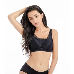 X9030 Women Bra for Silicone Inserts Post Mastectomy Underwear Pocket Bra Breast Cancer Female Lingerie Lace Bra with Pocket