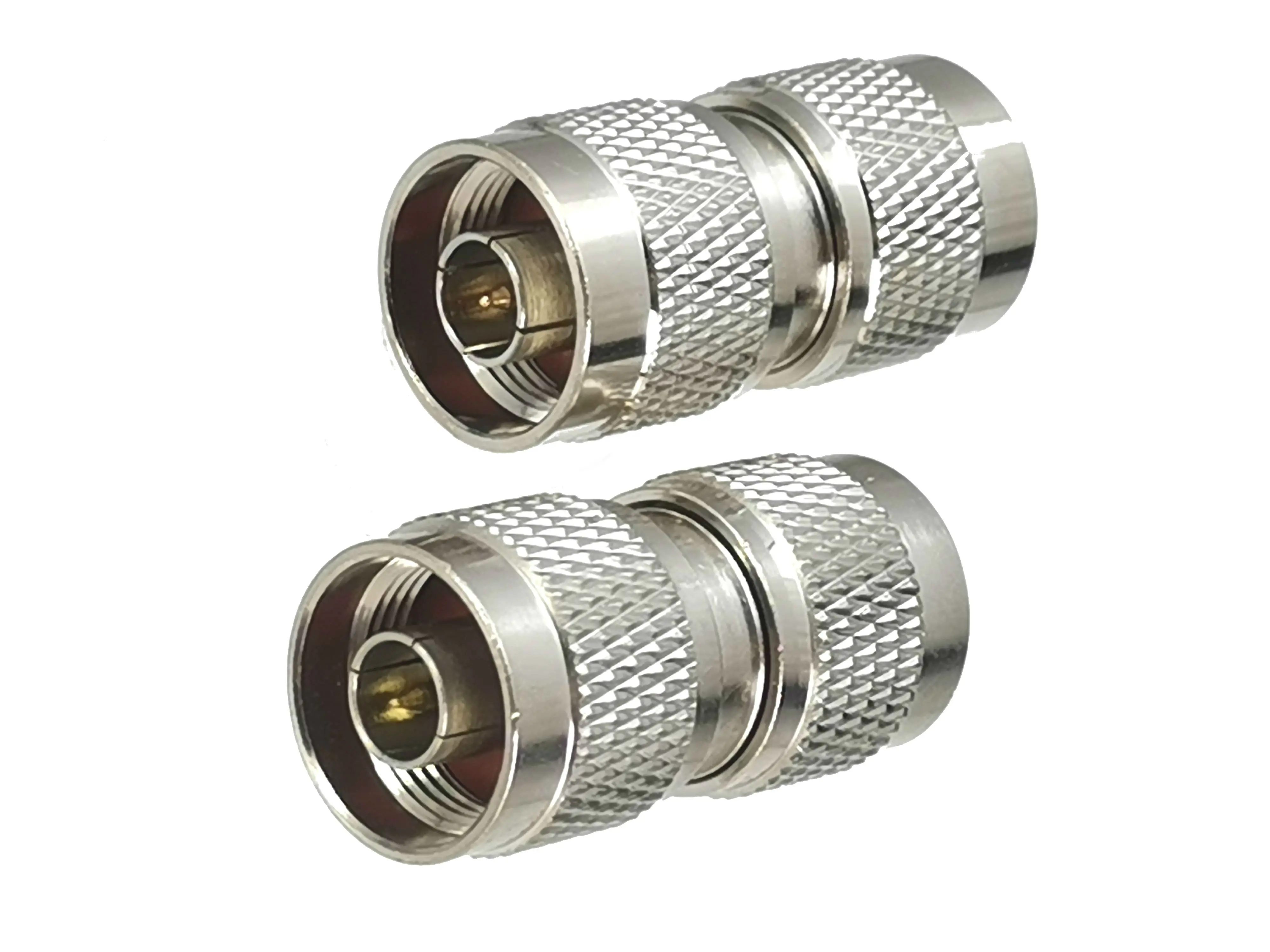 

1pcs Connector Adapter N Male Plug to N Male Plug RF Coaxial Converter Straight New Brass