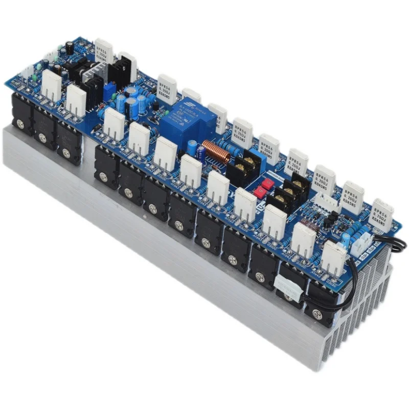 1500W high-power mono professional stage power amplifier board V24 contains 24 imported Toshiba tubes, a pair 1943+5200 drives