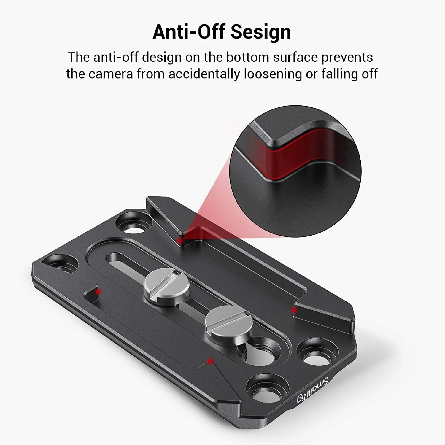SmallRig Quick Release Plate DSLR Camera Plate QR Plate Quick Dovetail For manfrotto tripod plate 577, 501, 504, 701,for DJI RS