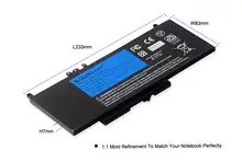 7.4V Laptop Battery for Dell #4