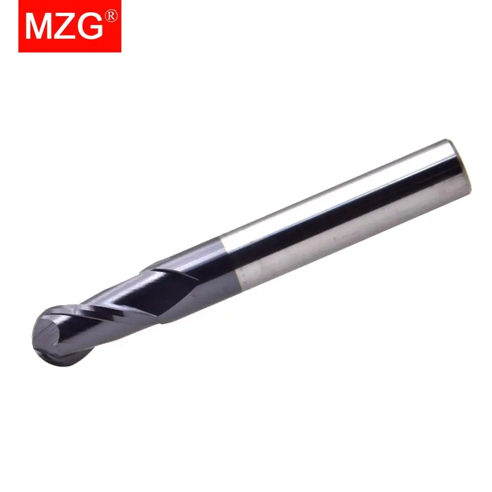 

MZG 2 Flute Lengthen Ball Nose End Mill 75L Cutting HRC50 4mm 5mm Milling Machining Tungsten Steel Sprial Bit Milling Cutter