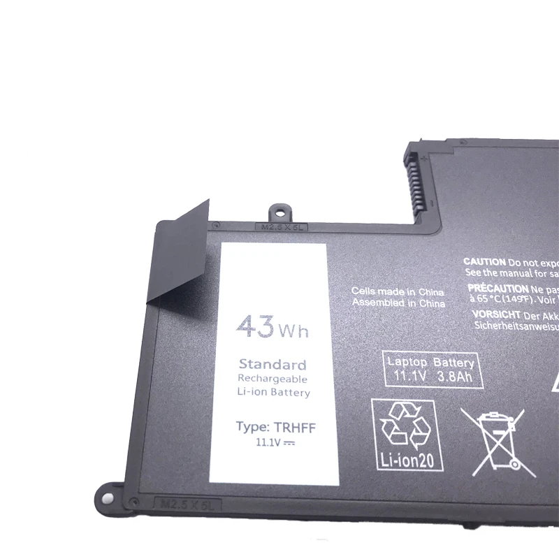 LMDTK-Nouvelle batterie d'ordinateur portable pour Dell Inspiron, 5547, 5545, 5548, 5447, 5445, 5448, 3450, 3550, 1V2F6, 0PD19, TRHFF, 11.1V, 43WH