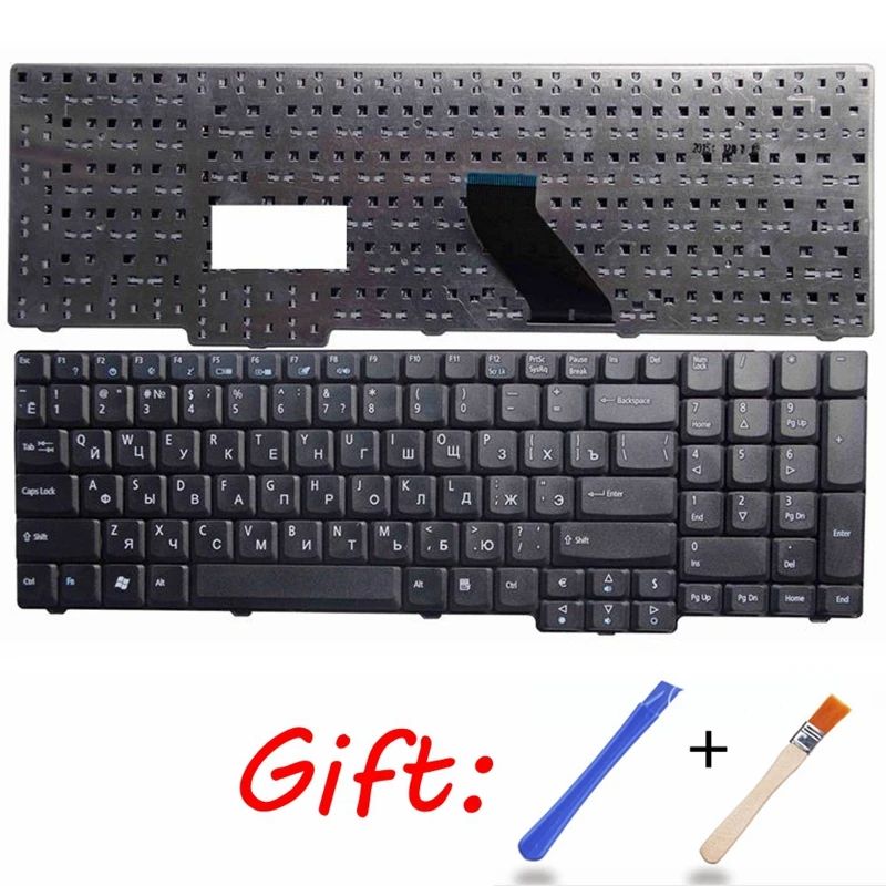 

Russian Laptop Keyboard for Acer Travelmate 5100 5110 5600 5610 5620 Aspire 5235z 6530 7720Z 6930 6530G eMachines E528 E728 RU