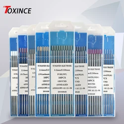 Électrodes de soudage professionnelles à l'argon, électrodes en tungstène, WT20, WP, WC20, WL20, WL15, WL10, WZ8, WES, Tig, plus récent