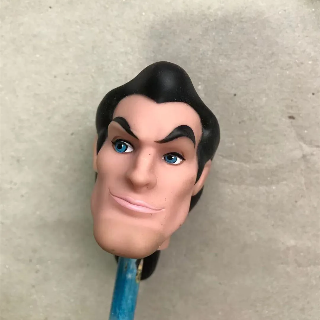 Rare Male Doll Ken Head Collection Original Doll Toy Figures Good Makeup Face Prince Man Doll Head DIY Dressing Accessories