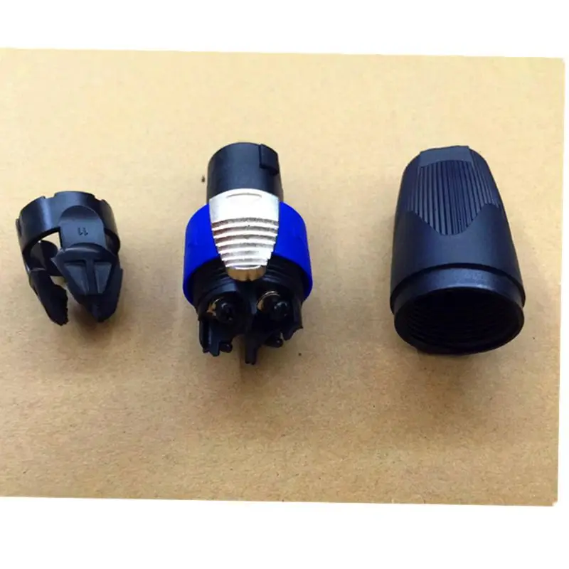 New And Original For NEUTRIK Type NL4FX Speakon 4Pole Plug Male Audio Speaker Connectors CONNECTOR