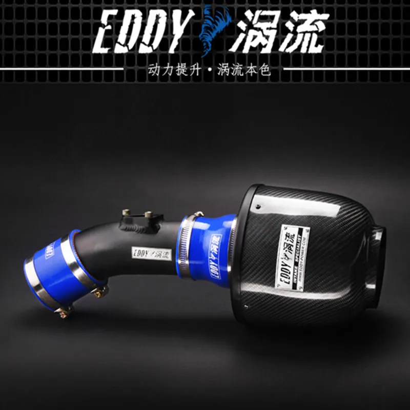 EDDY Intake System Air Intake Pipe & Carbon Fiber Air Filter for Mazda M3 2.0 2006-2015 Mazda 3 2.0 Car Engine Parts Accessories