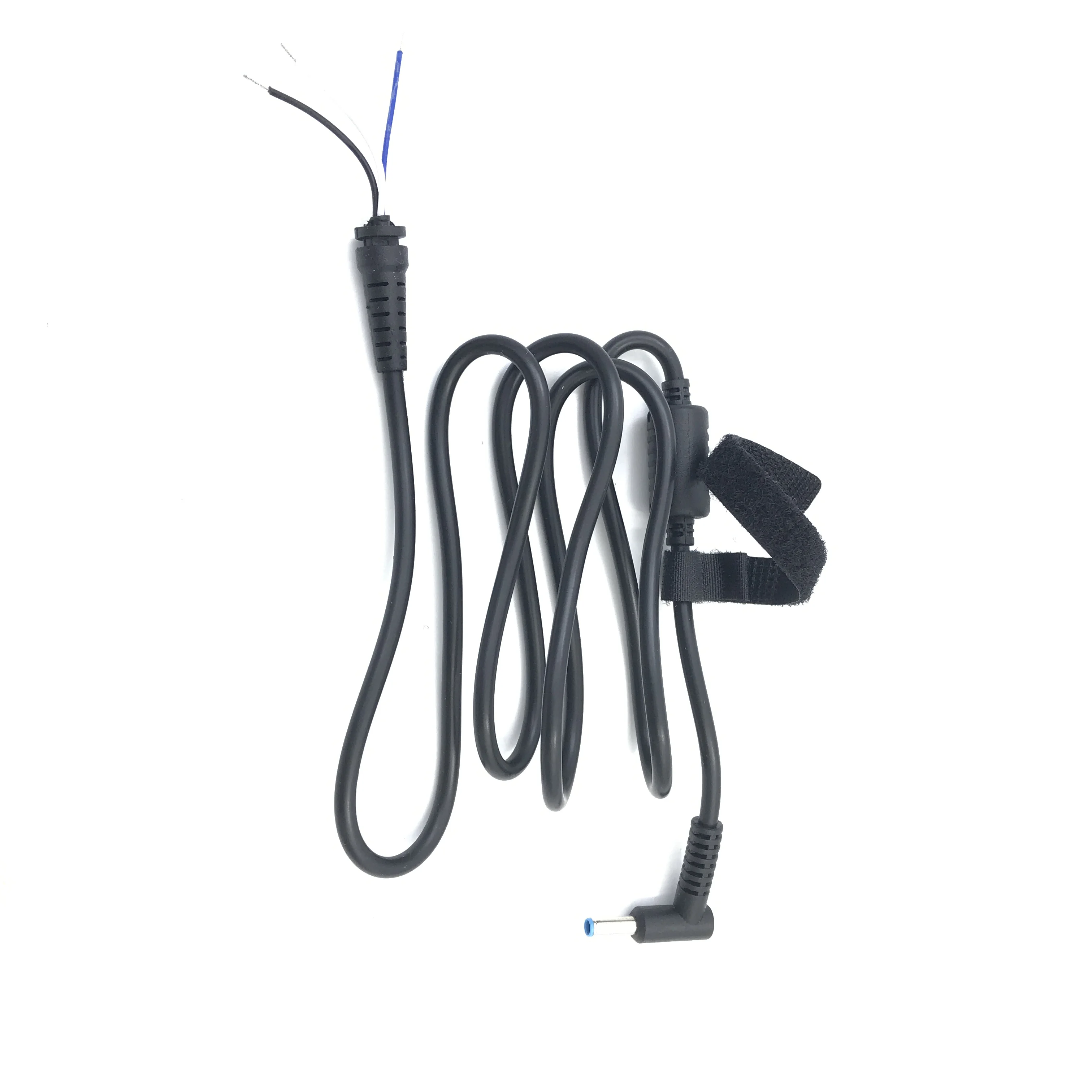 DIY 1 sztuk DC Jack 4.5*3.0mm przejściówka do ładowarki wtyczka 3p kabel zasilający dla DELL Laptop HP 4.5x3.0mm moc kabel przewód złącze