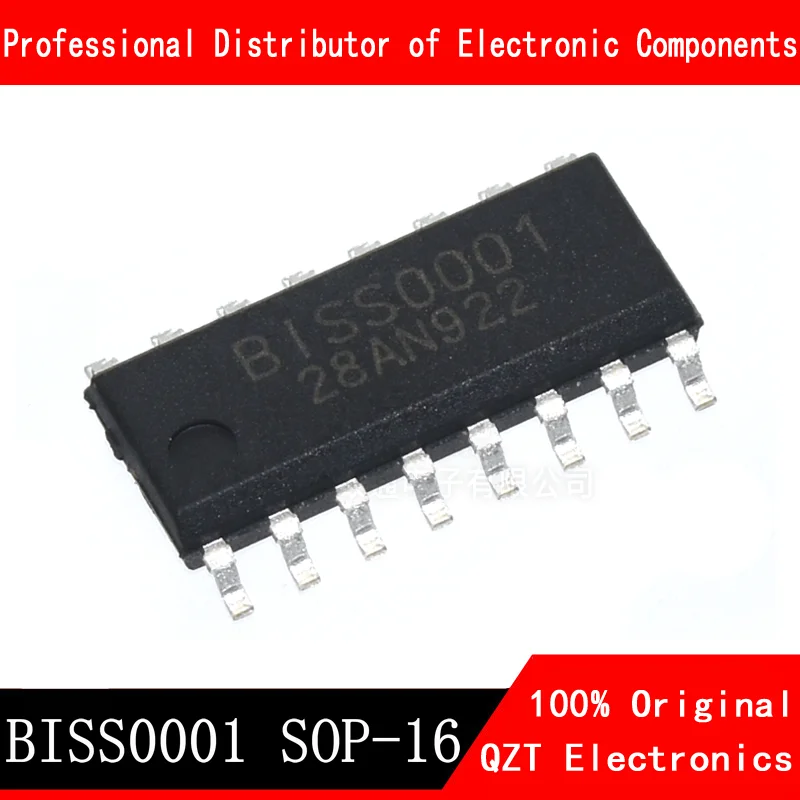 BISS0001 SOP-16 SOP SMD, nouveau et original IC, 10 pièces/lot, en Stock