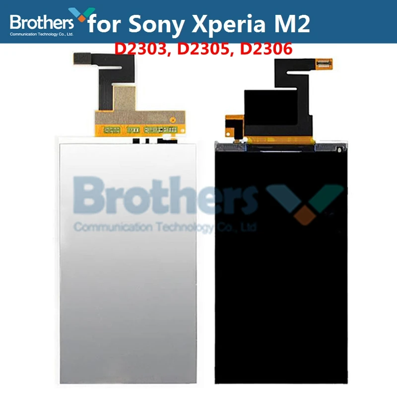 

Screen For Sony Xperia M2 LCD Display LCD Screen For Sony D2303 D2305 D2306 LCD Only Phone Repair Part Replacement Test