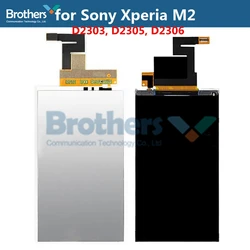 Screen For Sony Xperia M2 LCD Display LCD Screen For Sony D2303 D2305 D2306 LCD Only Phone Repair Part Replacement Test