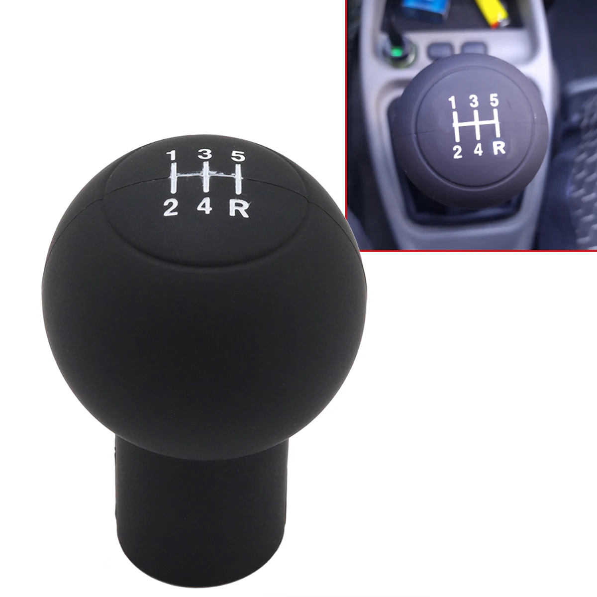 

Universal Gear Shift Knob Silicone Cover Protect Top Dustproof WaterProof Skin Nonslip Shifter Collar Manual For Hyundai Tucson