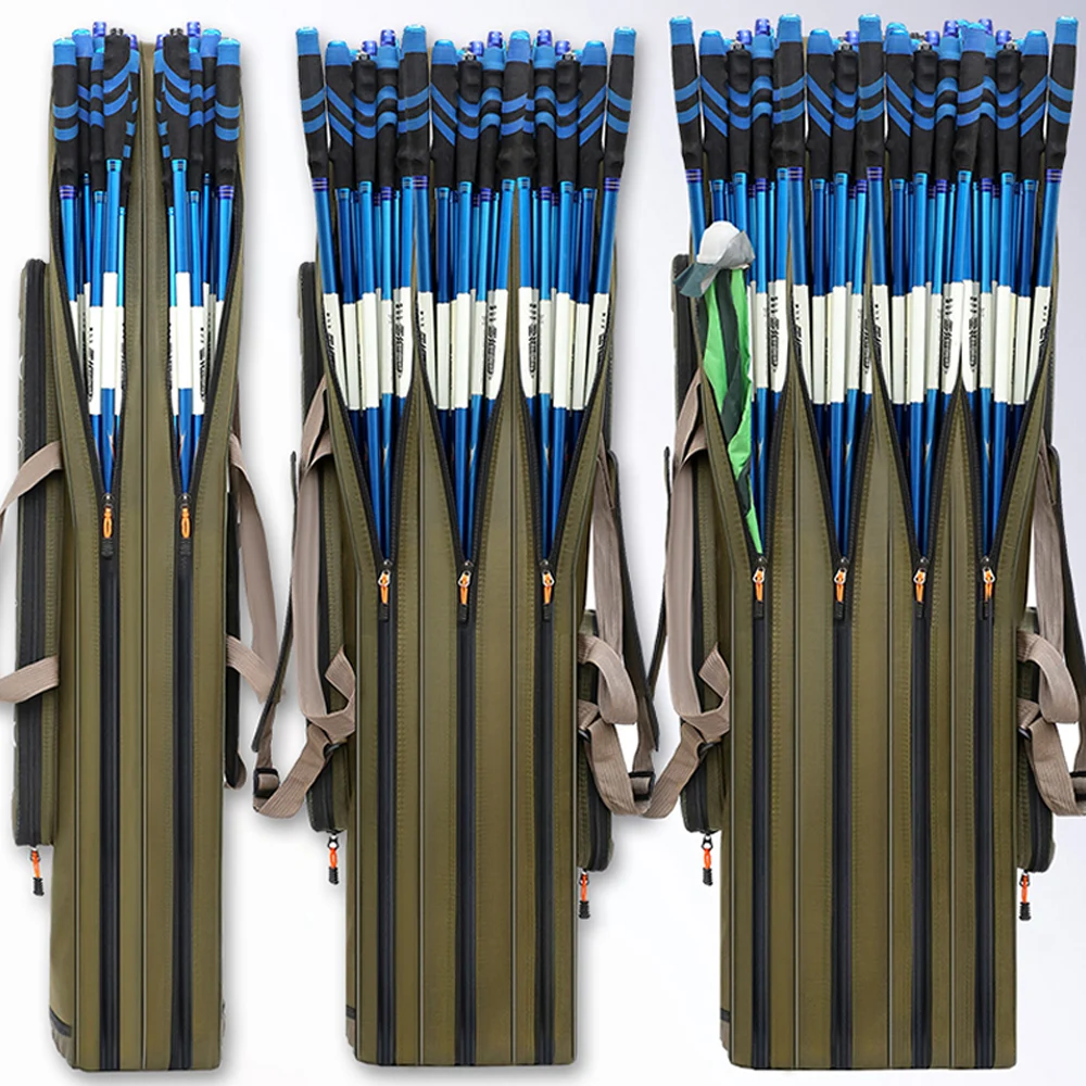 Oxford X402G bolsa de pesca plegable para caña y aparejos - imagen 3
