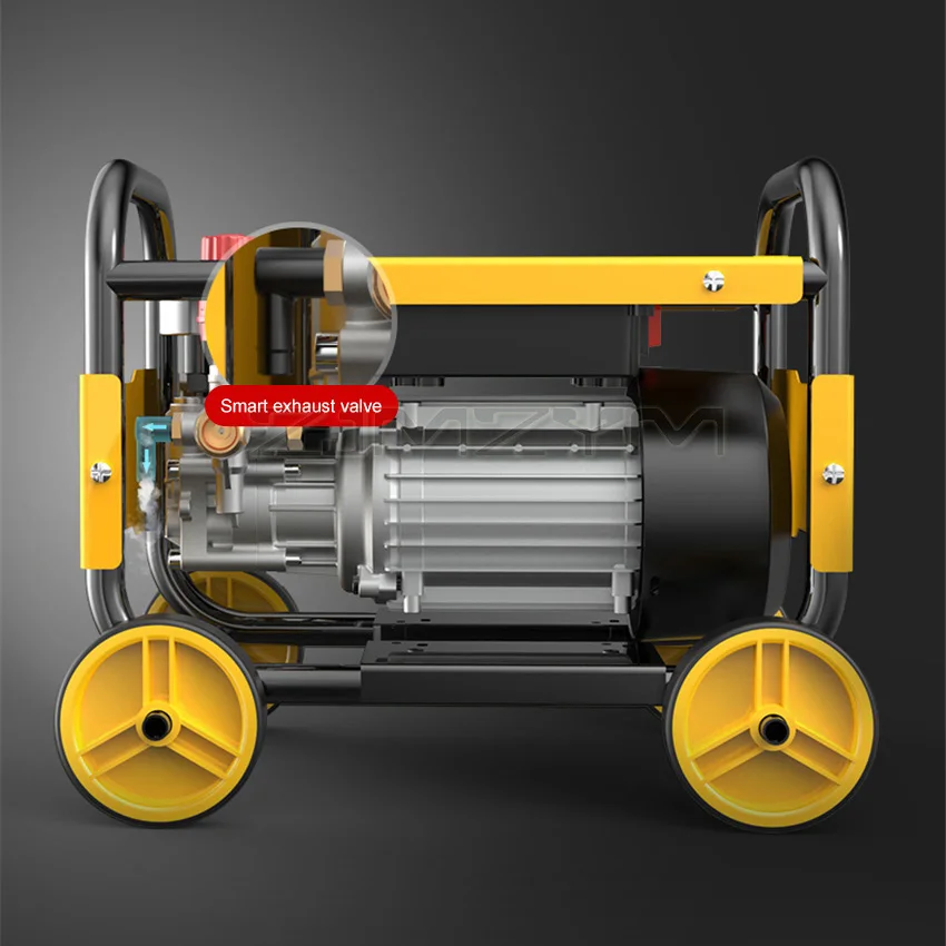 Piccola macchina portatile 220 ~ 1100 W di pulizia dell'automobile della rondella dell'automobile della famiglia ad alta pressione della pompa idraulica della lavatrice dell'automobile 5100 V