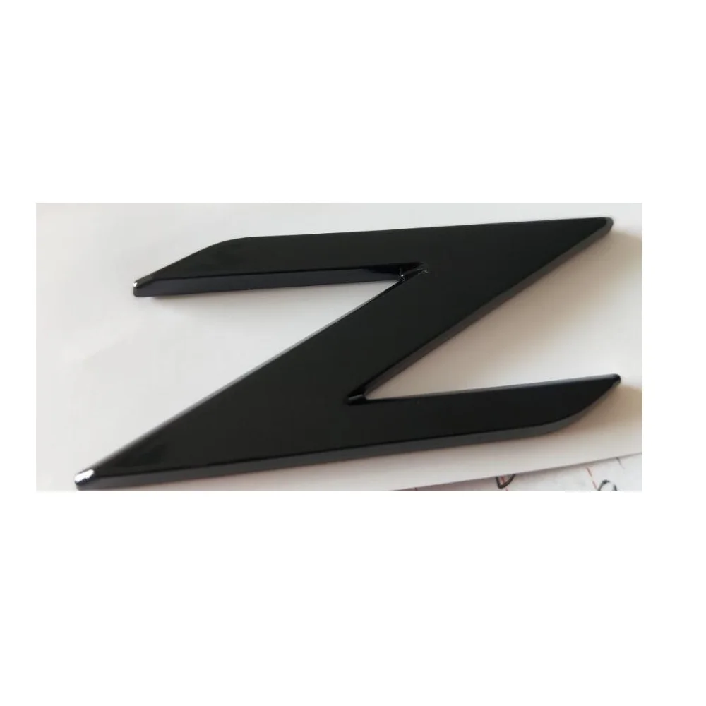 Chrome Gloss Black Letters Trunk Emblems Z 4 Number Badge for BMW Z4