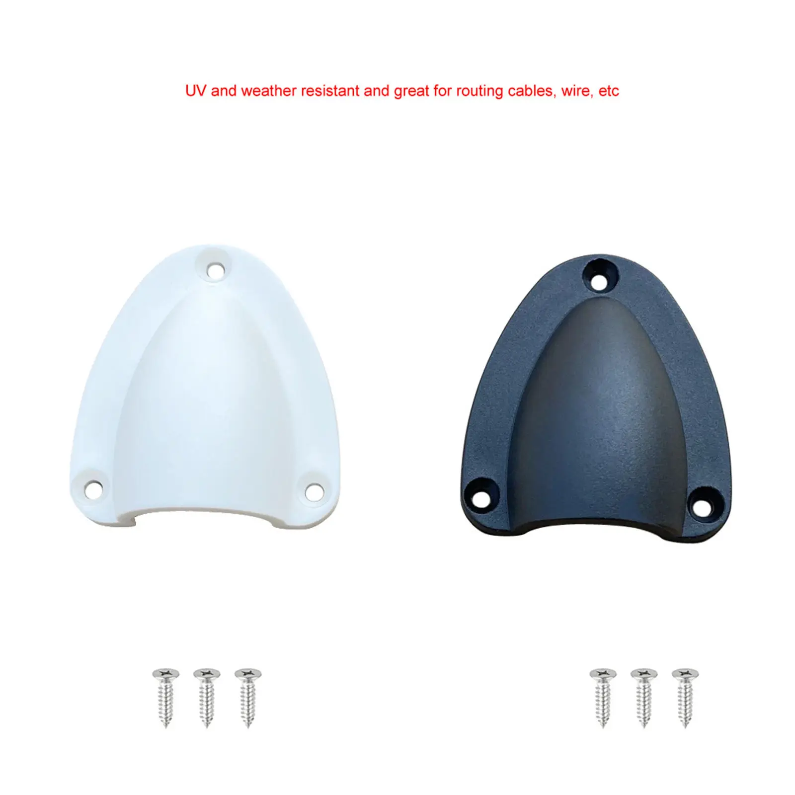 

New Durable Plastic Boat Marine Ventilator Midget Vent Wire Cable Hose Vent Cover Ventilation