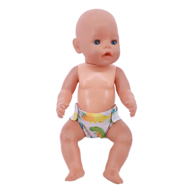 Doll Panties Cute Underwear Pet\\Panda Print For 18 Inch American Doll Girls&43cm Baby Reborn,Our Generation,Doll Clothes