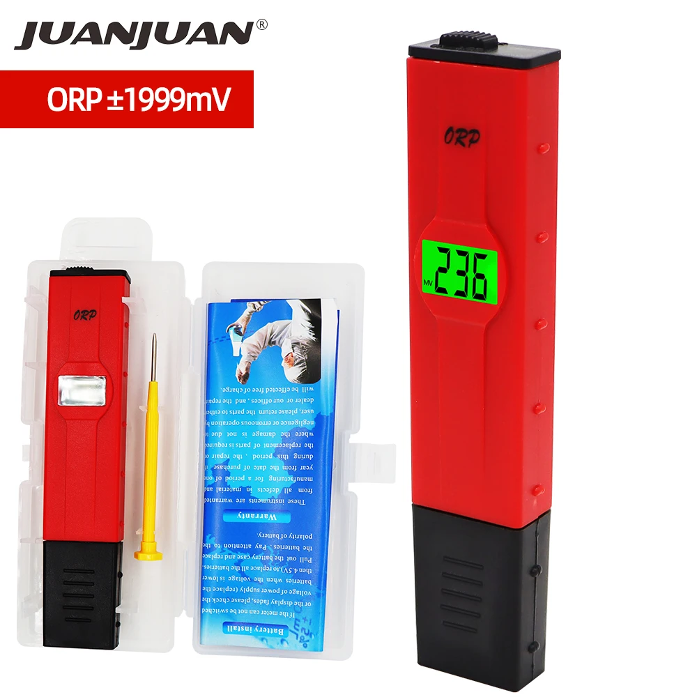 ORP-2069 ORP/Redox Tester miernik ORP Redox potencjalne testery Monitor oczyszczania basenu redukcja utleniania analizator czystości wody 60%