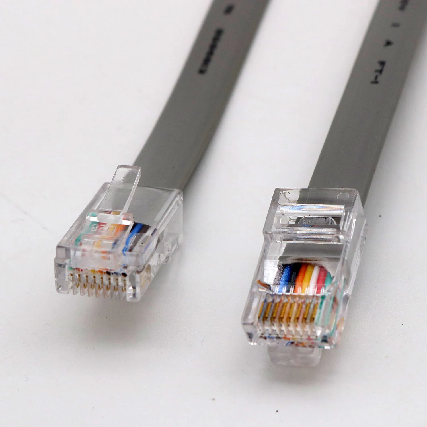 1pc Cat5E kabel ethernet LAN ekranowana sieć RJ45 płaski Patch kabel internetowy przewód do komputera Laptop 20cm szary