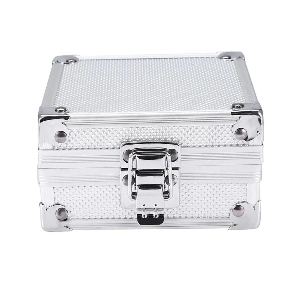 Quality Aluminum Alloy Tattoo Case Packagy Tattoo Machine Gun Carrying Storage Packing Box with Lock Design Tattoo Aluminum Box