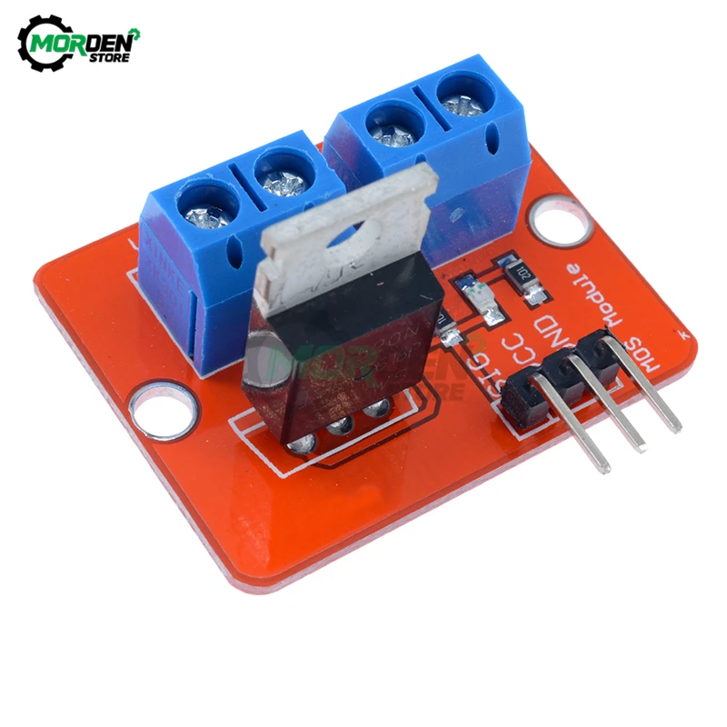 0-24V Top Mosfet Button IRF520 Mos Driver Module 3.3V/5V Voor Arduino Mcu Arm raspberry Pi