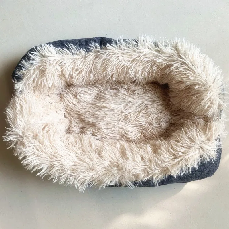 Home Rugs Carpets 61x51cm Thickened Pet Soft Fleece Pad Pet Blanket Bed Mat For Puppy Dog Cat Sofa Cushion Pet Supplies Cushions