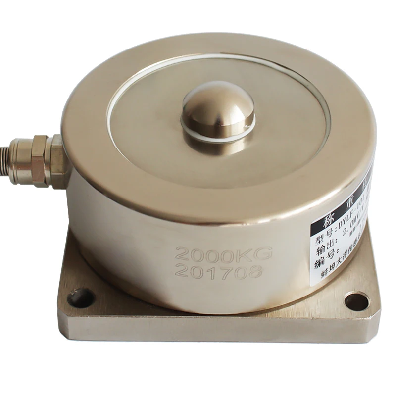 Easy to install Wheel Compress Force Load Cell Sensor Weighing Spoke Transducer Stress Measuring 100/300/500KG 1Ton 10ton 15/20T