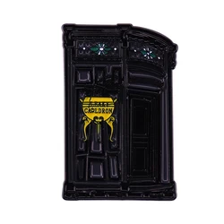 Leaky Cauldron Detailed Shop Front Pin Popular Wizarding Pub Badge Home of the entrance to Diagon Alley, London.