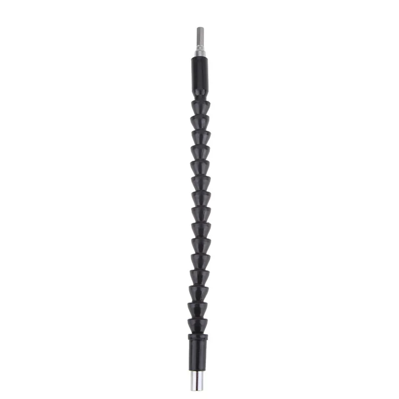 Taladro electrónico cardán, eje Flexible de 295mm, extensión de broca, destornillador, soporte de broca, enlace de conexión, serpiente, eje Flexible
