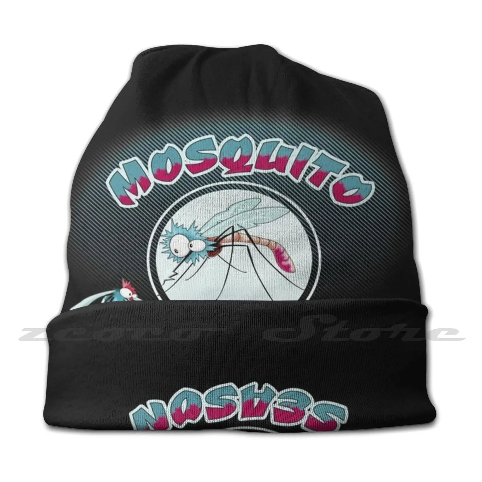 Mosquito Season Adult Kids Knit Hat Hedging Cap Outdoor Sports Breathable Summer Mosquitoes Heat Sting Season Fuchsia Turquoise