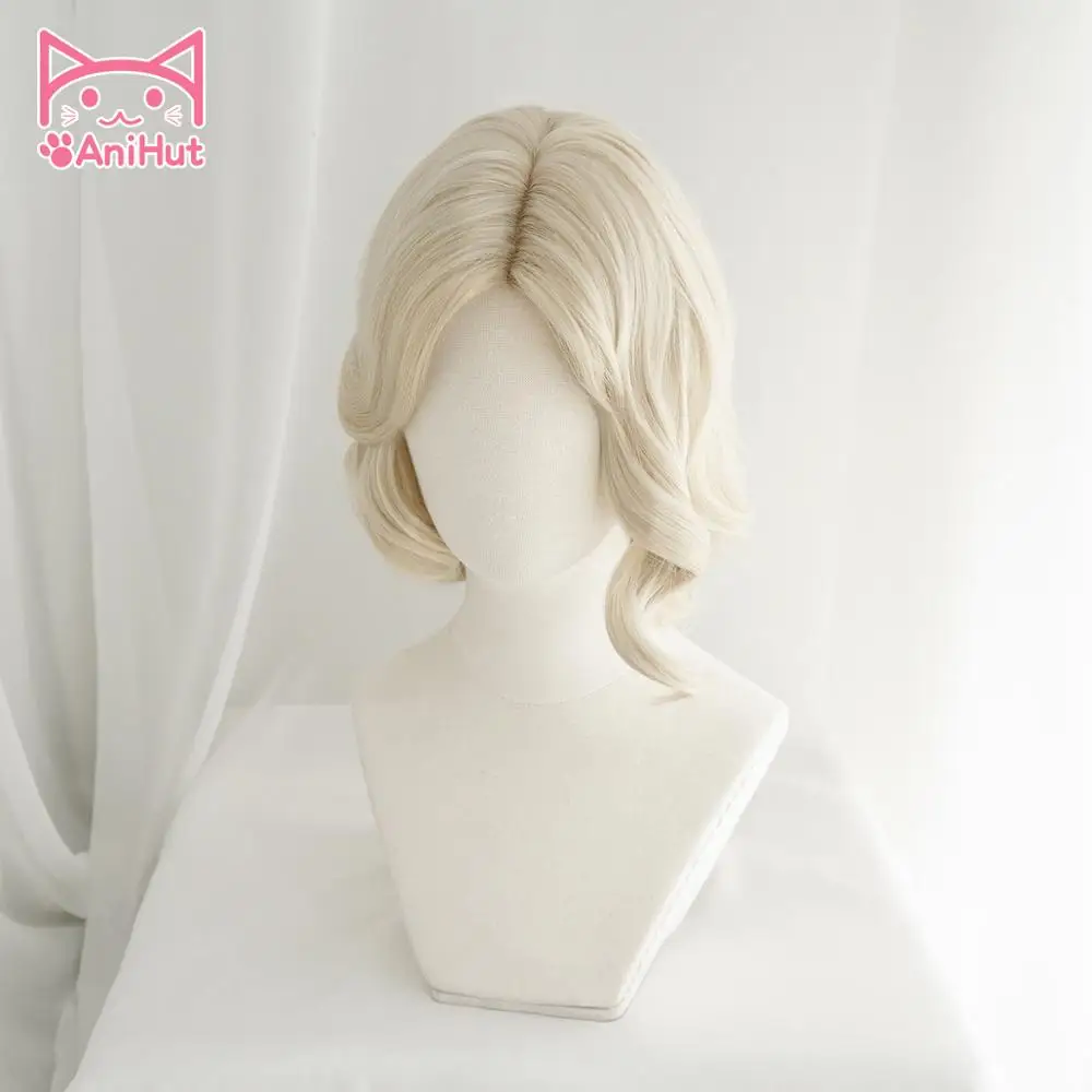 【AniHut】Photographer Joseph Wig Game Identity V Hunter Cosplay Wig Synthetic Hair Identity V Photographer Joseph Costume