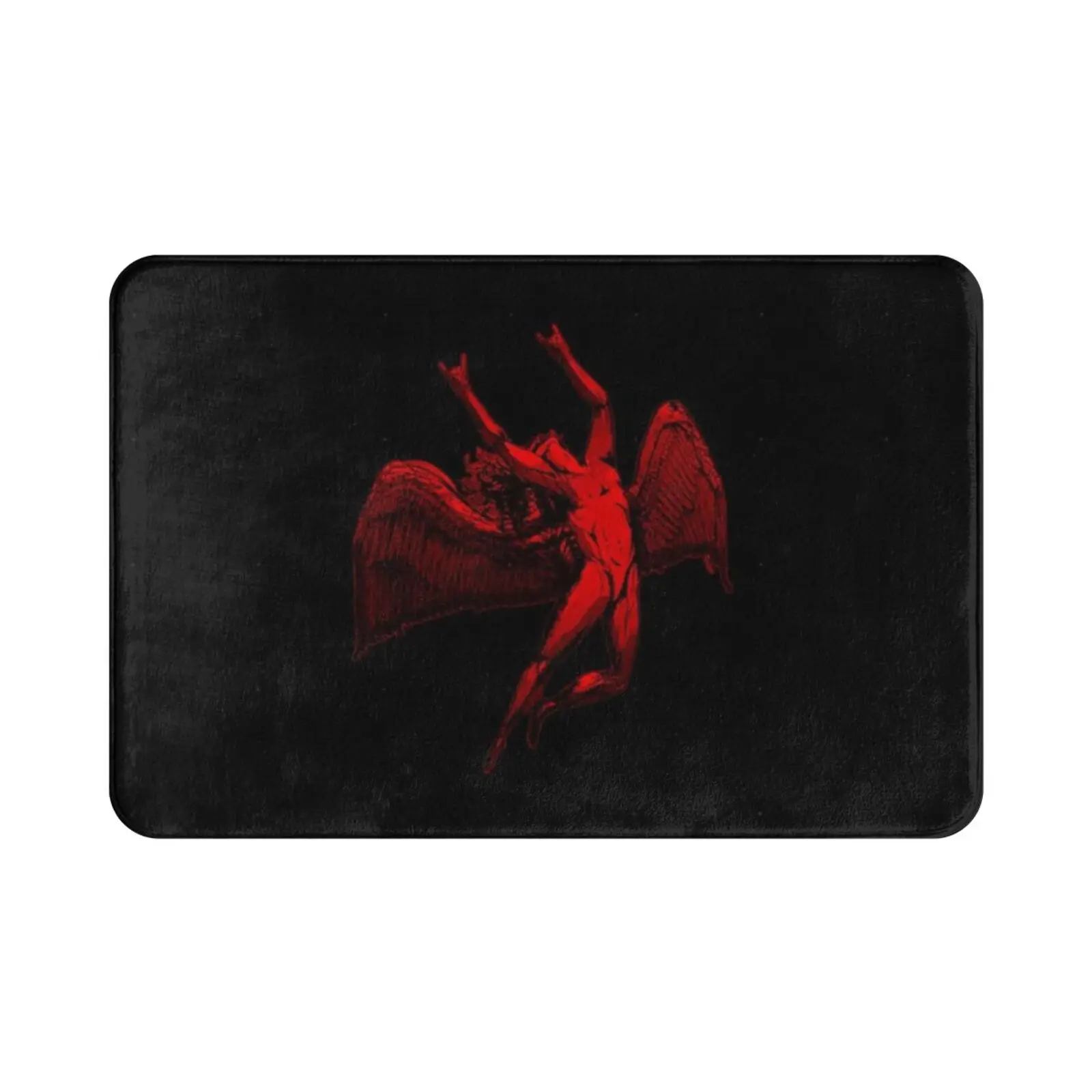 Metal Icarus Red Carpet Mat Rug Cushion Soft Trending Stuff Cool Jimmy Logo Symbol Band Music Metal Original Popular