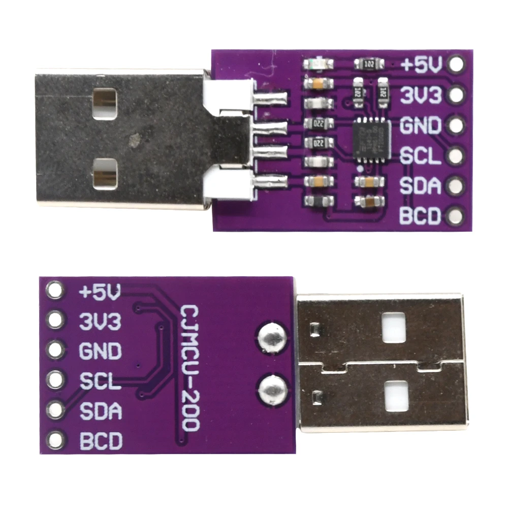 MCU-200 FT200XD USB to I2C Module IIC Port TTL Level Input CMOS Output 3.3V Level Converter for USB I/O Ardunio Transfer Convert