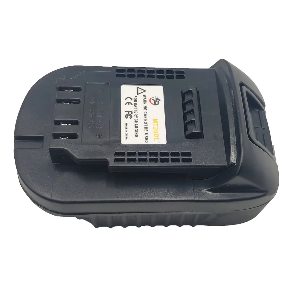 Mt20Dl Battery Adapter for Makita 18V Bl1830 Bl1860 Bl1815 Li-Ion Battery for Dewalt 18V 20V Dcb200 Li-Ion Battery