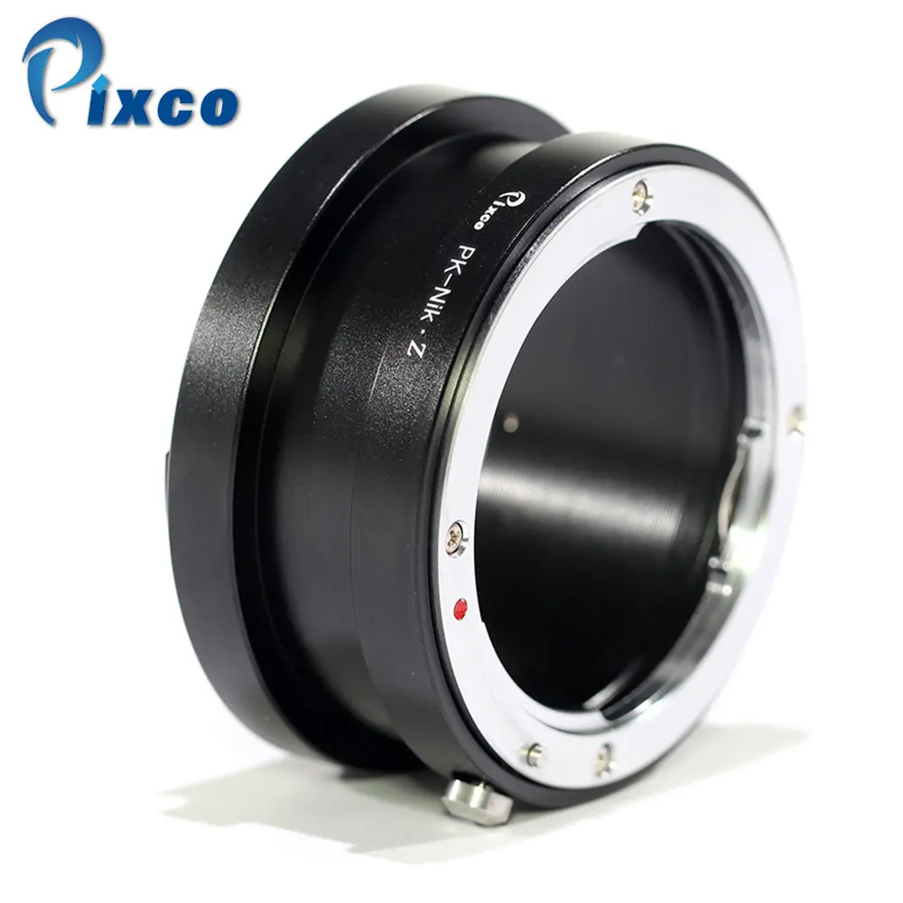 Anello adattatore attacco obiettivo Pixco per obiettivo Pentax K PK per fotocamera Nikon Z Mount PK-Nikon Z Z fc Z50II/Z5/Z50