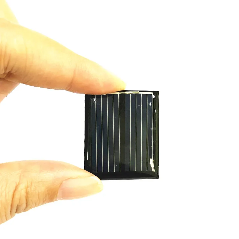 Wholesale Mini Mono Solar Panel Single Crystal 1V 80MA 30*25mm Solar System DIY For Battery Cell Phone Chargers