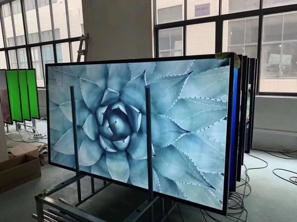 Smart tv com função dolby emissora s2, 65, 75, 85 polegadas, wi-fi, bluetooth, televisão em led